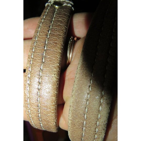 Coach Cursive Creed Limited Edition Brown Signature Jacquard Copper Shimmer Tote - Picture 8 of 14